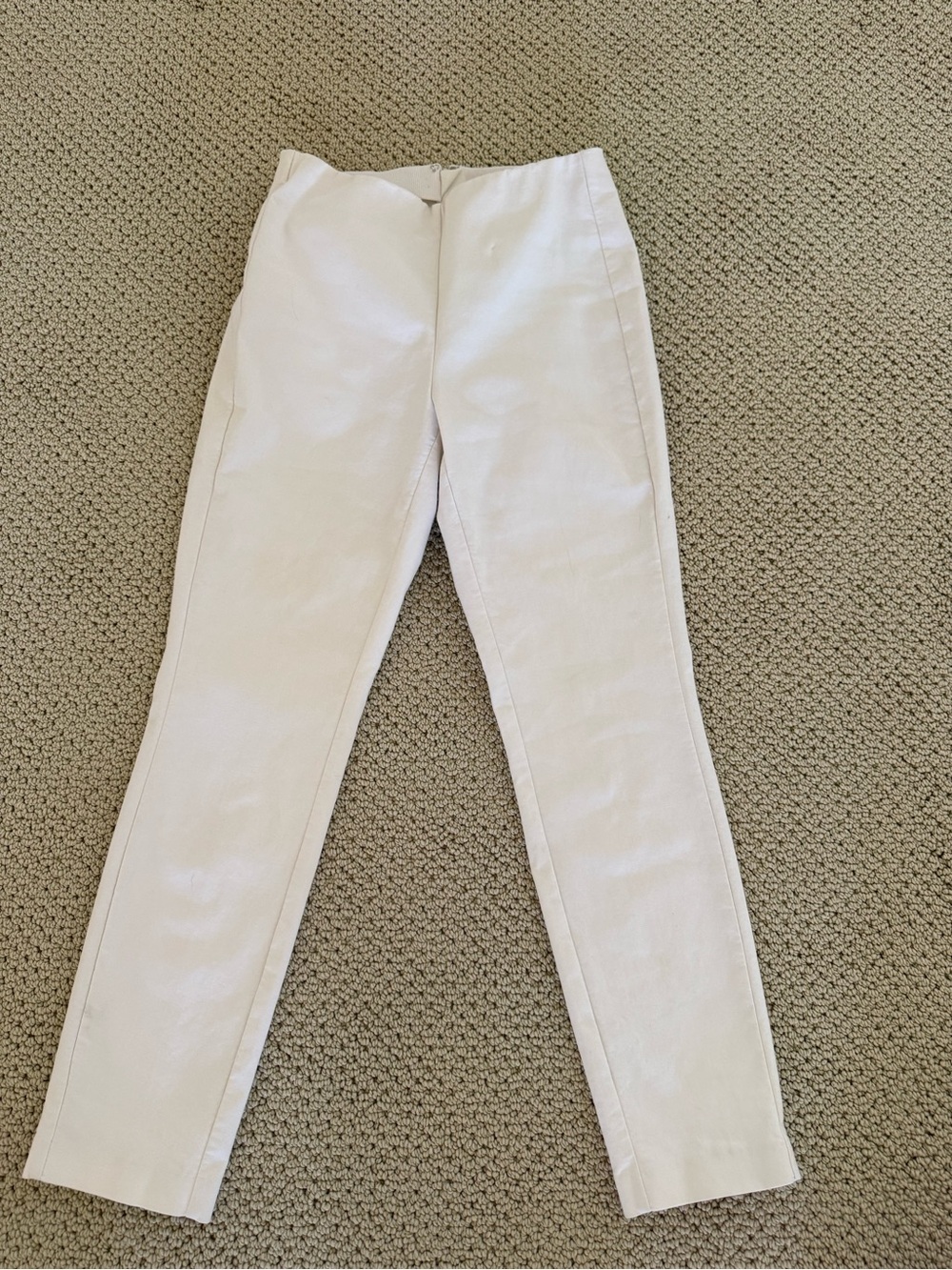 rag & bone Ivory cigarette style capri